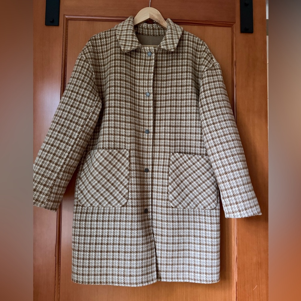 BCBGMaxAzria Reversible Wool Coat